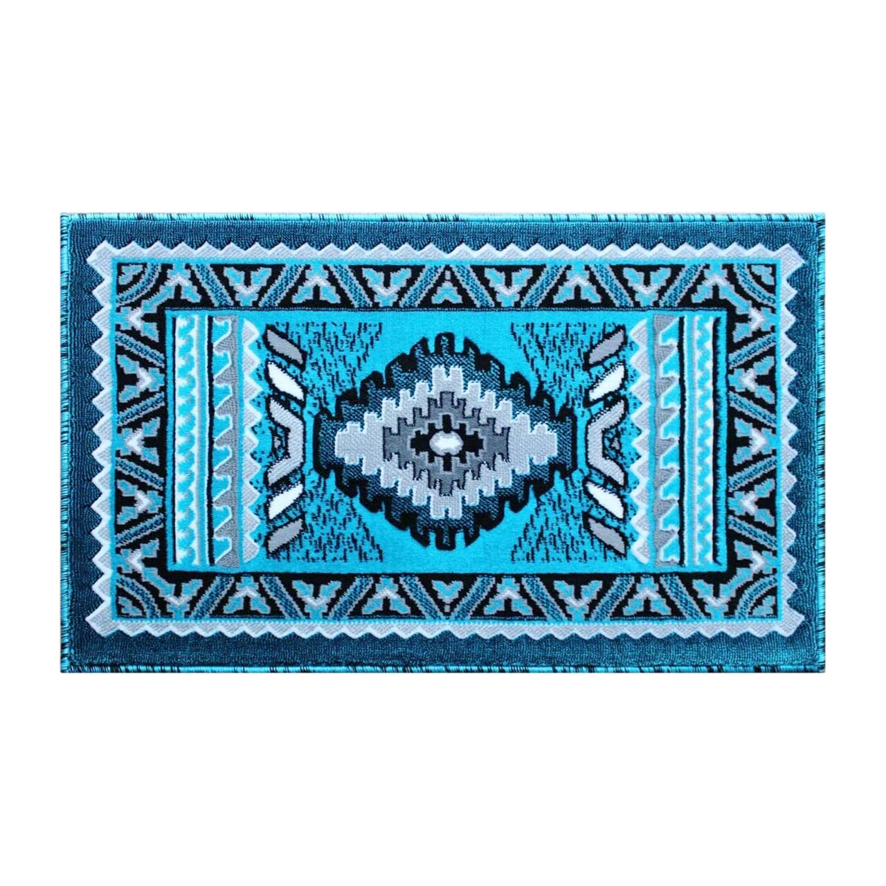 Masada Rugs Southwest Native American Décor Area Rug - Design D143